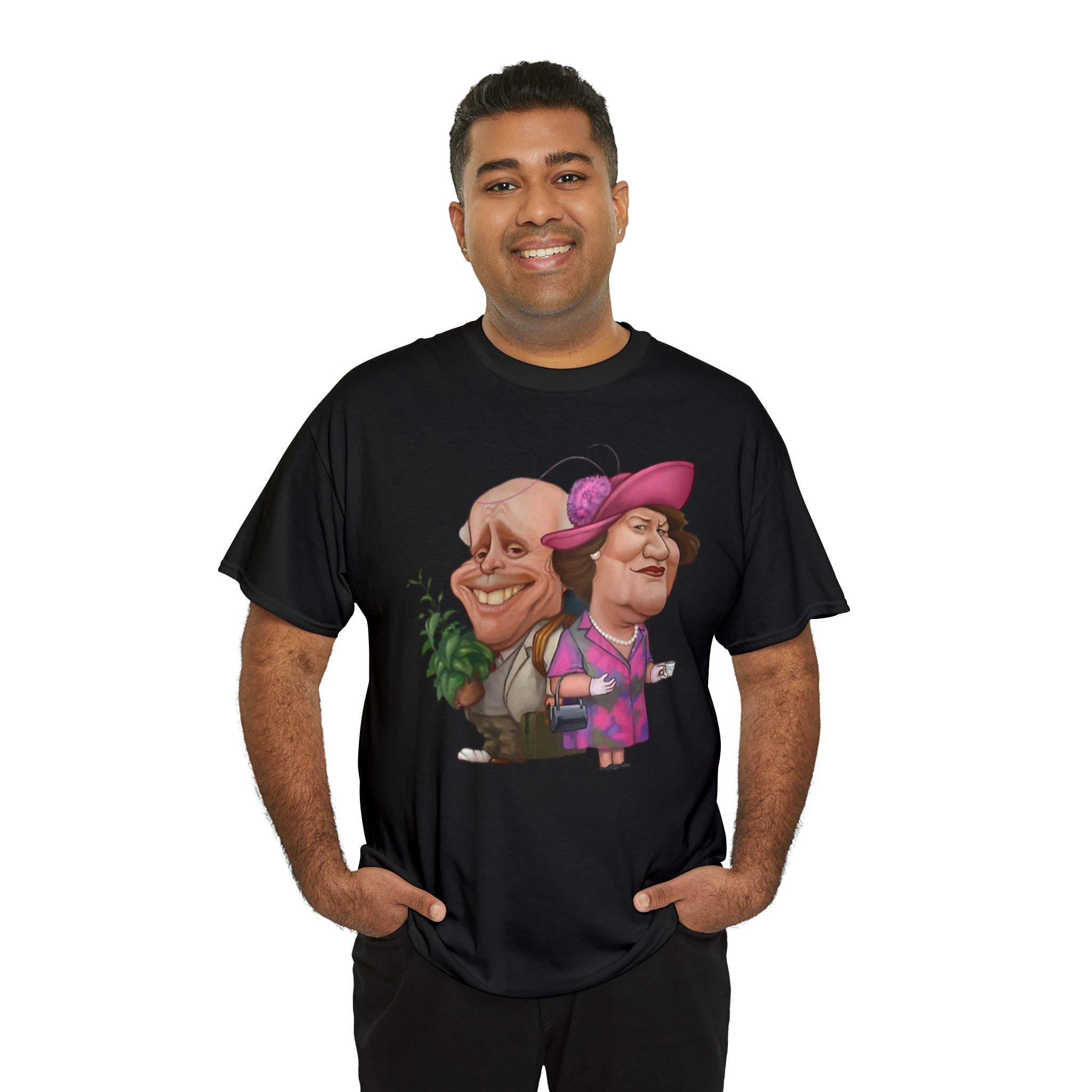 Keeping Up Appearances 90's TV Show-Unisex Heavy Cotton T-Shirt - Creations by Chris and Carlos
